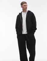 Son büyük beden kazak Hoodie erkekler için yüksek kalite 500 GSM dijital baskı Polyester/pamuk damla omuz tasarım kış için