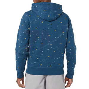Sudaderas con capucha de forro polar personalizadas de fábrica con patrón sólido para hombre, tallas grandes, corte ajustado, nuevas llegadas, sudaderas para ropa urbana. - Product Image 2