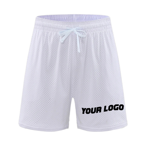 Spandex Polyester Mesh Shorts Haute Qualité Respirant Séchage Rapide Hommes Personnalisé Sublimation Gym Basketball Mesh Shorts - Product Image 4