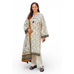 Conjunto de Traje de 3 Piezas Estampado para Mujer con Dupatta, Modelo CL-62115B - Product Image 1
