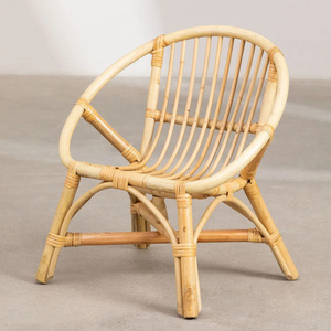 Sillas de comedor de ratán para bebés, silla natural de lujo, fabricante al por mayor de Vietnam - Product Image 4