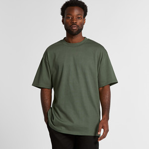 Camiseta 100% de algodón de alta calidad para hombre, ropa de calle ajustada con estampado de logotipo personalizado pesado para adultos - Product Image 5