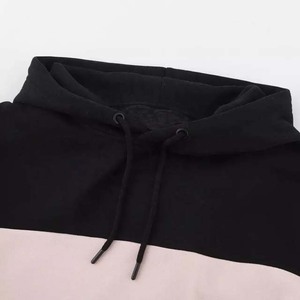 100% algodón moda bloque personalizado Color hombre pulóver Sudadera con capucha sudaderas precio al por mayor manga larga invierno básico hombres sudaderas con capucha - Product Image 3