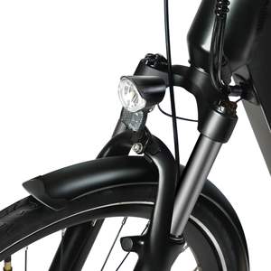 Nouveau vélo électrique GRUNDIG ETB2800 20 pouces 250W 36V 14.7AH 110 km d'autonomie Frein à disque Shimano 7 vitesses Fourche à suspension Noir - Product Image 1