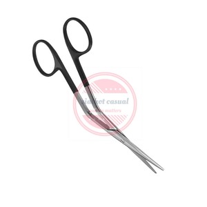 Tijeras quirúrgicas de acero inoxidable, tijeras de amígdalas de Punta curva personalizadas - Product Image 3