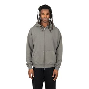 Fabricant de qualité supérieure à bas prix personnalisé 100% coton imprimé Boxy Fit sweats à capuche zippés surdimensionnés sweats à capuche lourds pour hommes - Product Image 1