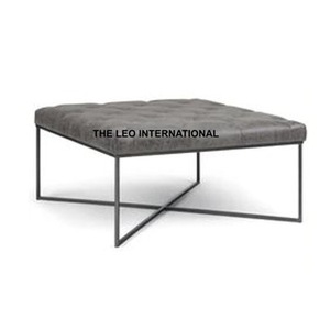 Mesa de Centro Otomana Moderna, de Diseño Nórdico, Cuadrada, de Lujo, Duradera y de Alta Venta para Sala de Estar - Product Image 2