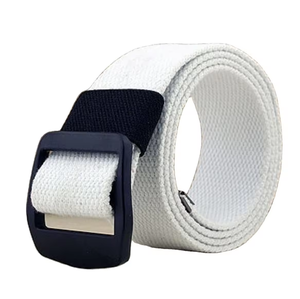 BLT63 C16 ceintures de sport de golf personnalisées ceinture extensible tressée ceintures de mode décontractées en gros à la mode toile de sangle en coton - Product Image 3