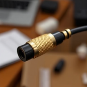 Conector de audio Iadap Rca Mb Gold y Black 11281 - Product Image 3