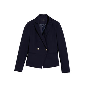 Hecho en Italia Otoño Invierno Punto Milano Chaqueta de mujer Botonadura única Diferentes colores disponibles - Product Image 1