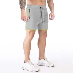 Personalizado de alta calidad 100% algodón polar de los hombres de entrenamiento Jogger Running Casual Shorts French Terry Sweat Shorts - Product Image 2
