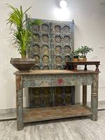 Table console en bois au design moderne de haute qualité Décor unique pour maison Villa appartement ou bar