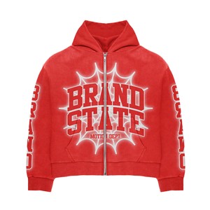 2025 nouvelle dernière conception formation Jogging survêtements pour hommes impression personnalisée conception couleur rouge sport coton survêtements pour hommes - Product Image 5