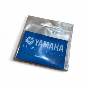 Patch adhésif Yamaha Racing, autocollant pour réservoir avec drapeau italien, remplacement non original - Product Image 1