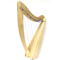 High Quality Irish Harps Customized Wood Material Durable Lightweight Professional Playing Wholesale Price Full Size