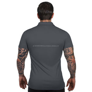 Uniforme de Trabajo Personalizado al por Mayor con Etiqueta Privada para Camisas con Logotipo Impreso Personalizado, Tejido de Punto de Secado Rápido para Hombre - Product Image 5