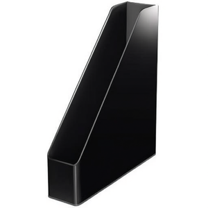 Porte-documents sur pied Leitz Duo Color 7,3 x 31,8 x 27,2 cm en polystyrène noir/gris DIN A4 pour organiseurs de magazines - Product Image 3