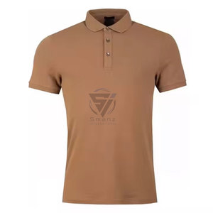 เสื้อโปโลผู้ชายคุณภาพสูง ปักโลโก้ พิมพ์ลาย  ผ้าคอตตอน แขนสั้น  ขายส่ง OEM  รับทำตามแบบ - Product Image 1