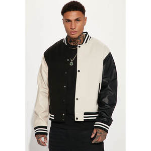 Chaqueta de béisbol Varsity de invierno Bomber Letterman Varsity Jacket Men Casual Fashion Custom Outdoor Jacket - Product Image 5