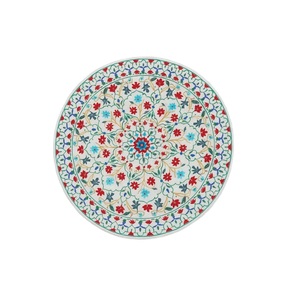 โต๊ะหินอ่อนทรงกลมคลาสสิกสำหรับโต๊ะอาหารหรือโต๊ะกาแฟ - Product Image 1