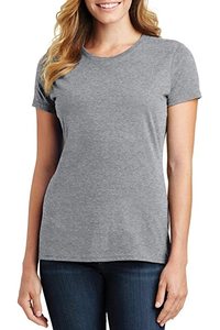 High Quality Short Sleeve O-Neck <b>Ladies</b> <b>T</b>-<b>Shirt</b> 100% Cotton 140gsm - Product Image 3