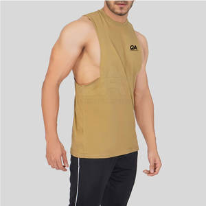 High Quality <b>Tank</b> <b>Top</b> <b>For</b> <b>Men</b> Fitness Clothing Quick Dry <b>Men</b> <b>Tank</b> <b>Top</b> Cotton Made In Adult Size - Product Image 3