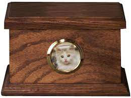 High Quality American Style Handmade Wood Cremation <b>Urns</b> for Cat and <b>Dog</b> Ashes for Pet Funerals Wholesale Funeral <b>Urns</b> - Product Image 5