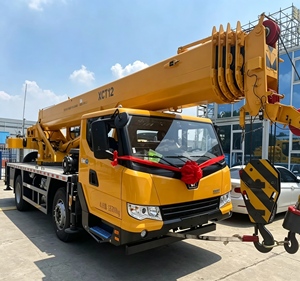 Grue de chantier sur camion TOP BRAND XCT12K4-1 12 tonnes, moment de levage 480 kNm, hauteur 4,5 m, capacité de charge élevée, portée 5,3 m, garantie 1 an - Product Image 3