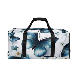 กระเป๋าดัฟเฟิลพิมพ์ลายซับลิเมชันกันน้ำสำหรับผู้ชายและกีฬากลางแจ้งแบบลำลอง100% การฝึกกีฬาโพลีเอสเตอร์ - Product Image 2