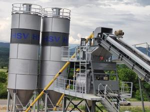 Máquina dosificadora PLC de alta capacidad 240 M3/h, garantía de 2 años, planta dosificadora de hormigón tipo rodamiento de motor central - Product Image 3