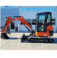 Mini-pelle compacte durable pour excavatrice KX033-4 de 4 tonnes, modèle 2022, capacité de godet de 1,7 m, engin de génie civil standard