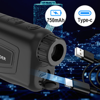 Télémètre laser de golf INORM LA 1500 1500m en gros d'usine, grossissement 6X, fonction de verrouillage du drapeau, vibration, batterie 750mAh, pour l'extérieur