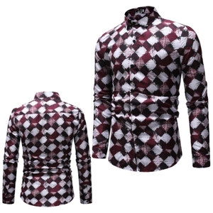Chemise habillée décontractée pour homme en coton 100% de qualité supérieure, à manches longues, coupe ajustée, séchage rapide, anti-plis, respirante, idéale pour l'été - Product Image 1