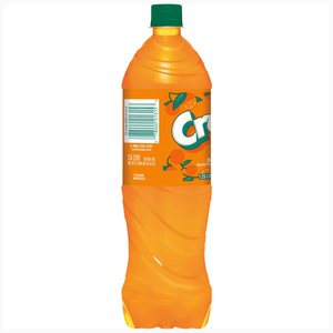 Botella de refresco de naranja triturado de 1,25 litros, ingrediente principal, embalaje a granel de carbonato - Product Image 5