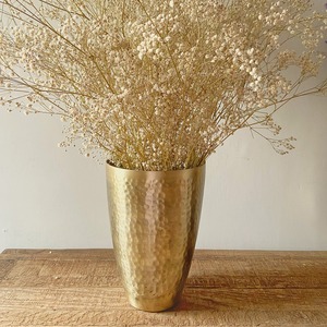 Florero de Metal de latón respetuoso con el medio ambiente grabado/en relieve, creatividad artesanal resistente, diseño moderno, cantidad personalizada, boda - Product Image 3