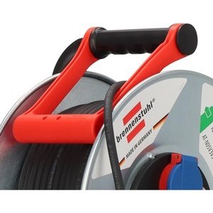 BRENNENSTUHL Garant S290 สายไฟม้วนเก็บได้ 50 เมตร รุ่น N05V3V3 ขนาด 3x1.5 มม. ความยาว 290 มม. ปลั๊กไฟ 3 ช่อง วัสดุเหล็กแผ่น ป้องกันน้ำและฝุ่นระดับ IP44 สายไฟและสายต่อพ่วง - Product Image 3