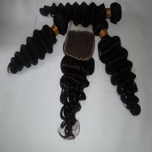 Vendedor de cabello virgen de grado 10A, un donador de chicas jóvenes, mechones de cabello liso sin procesar, extensiones de cabello humano brasileño - Product Image 1