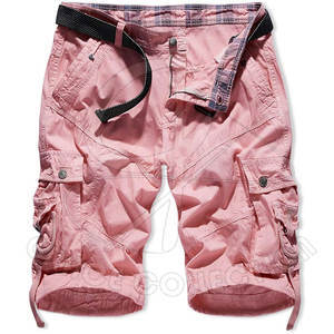 Nouveaux shorts cargo de vêtements de sport d'été avec 100% short décontracté en coton pour personnaliser le logo de votre propre marque - Product Image 1