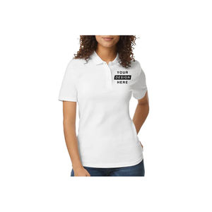 Camisas de Manga Corta para Mujer, de Alta Calidad, Cómodas, Diseño Personalizado, Tejido Oxford de Punto Informal, 100% Algodón - Product Image 1