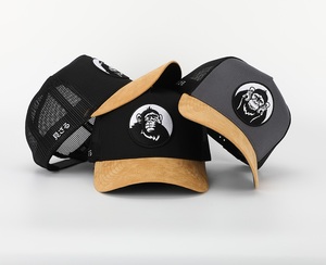 Venta al por mayor personalizable adulto algodón impreso bordado cubo sombreros de ala ancha en blanco pescador sombrero sólido Casual cubo sombrero - Product Image 3