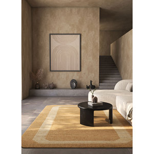 Alfombras de Yute y Cáñamo Tejidas Planas en Beige y Marrón Daaira PDJT-382 para Decoración del Hogar - Product Image 6
