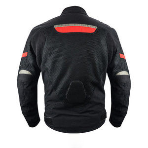 Veste en cuir respirante de course de moto de qualité supérieure, fabriquée au Pakistan - Product Image 3