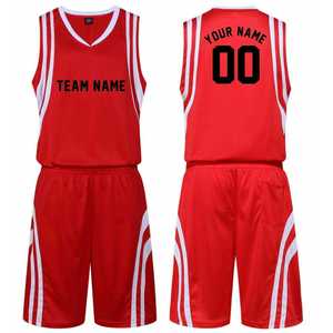 Uniforme de basket-ball personnalisé réversible ensemble maillot et short en maille de polyester pour les sports d'équipe et la pratique ensemble Premium - Product Image 3
