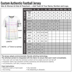 Camisetas de Fútbol Americano con Impresión Personalizada |   Proveedor Mayorista - Product Image 6