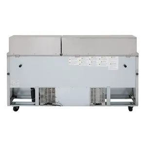 ตู้แช่เย็นสำหรับครัวเชิงพาณิชย์ Turbo Air TST-72SD-30-N ขนาด 72 นิ้ว รุ่น Mega Top สำหรับเตรียมแซนวิช พร้อมถาด 30 ถาด ได้รับการรับรองมาตรฐาน NSF - Product Image 5