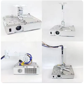 Support de projecteur universel pour projecteur mural, kit de montage mural, rotation, réglable en hauteur, support de <span class=keywords><strong>plafond</strong></span>/mur pour projecteur - Product Image 6