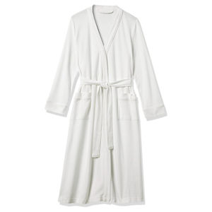 Custom Logo Digital Printed Luxury Cotton Bath Robe Drawstring Closure Woven Breathable Spring Autumn Summer <b>Waffle</b> Knee-Length - Product Image 4