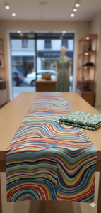 Tela Popelina Hecha a Mano en India, Estampado Floral Múltiple, Algodón Orgánico Ligero Peinado 100% Ecológico al por Mayor para Niñas y Niños - Product Image 2