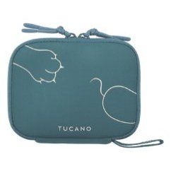 Estuche Rígido para Disco Duro Tucano Topo, Bolsa de Almacenamiento para Portátil de Neopreno Azul - Product Image 3