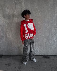 Haute qualité 100% coton surdimensionné bouffée impression sweats à capuche à séchage rapide pour hommes en gros personnalisable pour la saison d'automne - Product Image 2